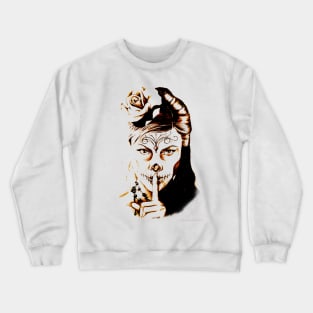 Skull girl Crewneck Sweatshirt